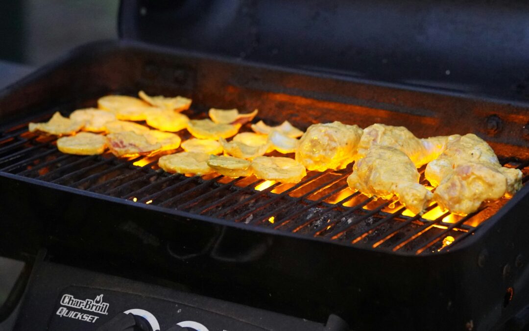 Grilled potatoes make the perfect summer side